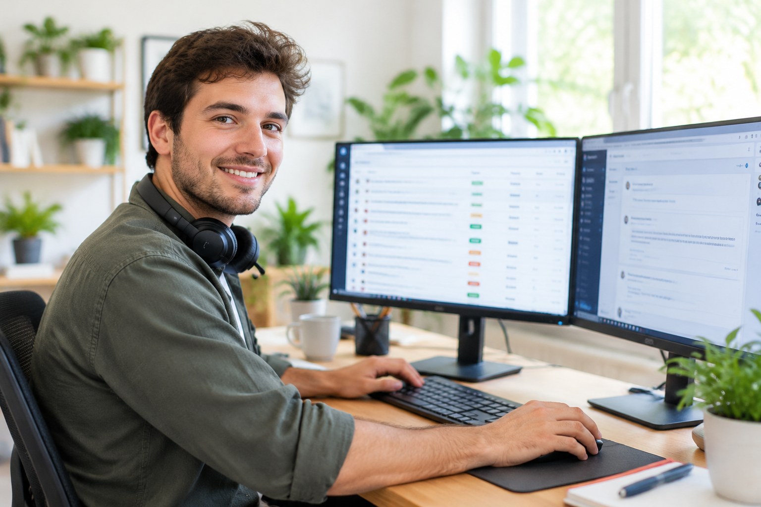 Subscription support — remote IT consultancy in progress